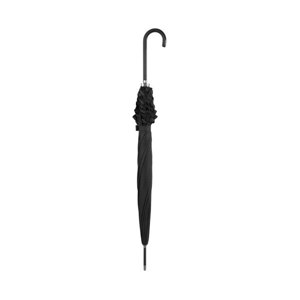 Černý svatební holový deštník Ambiance Scallop, ⌀ 92 cm-image-1