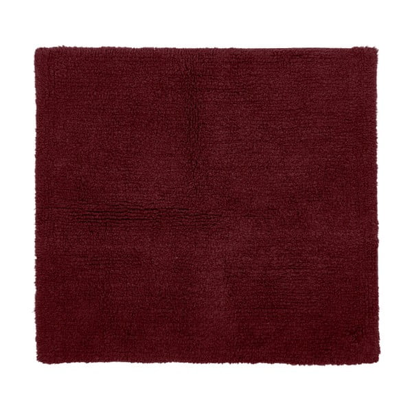 Burgundia värvi vannimatt 60x60 cm Riva - Tiseco Home Studio