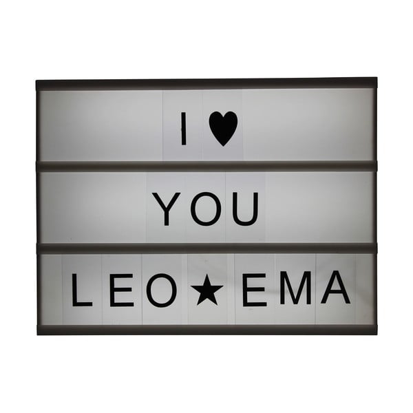 Světelný box s 95 znaky Opjet Boite 30x22,6cm-image-3