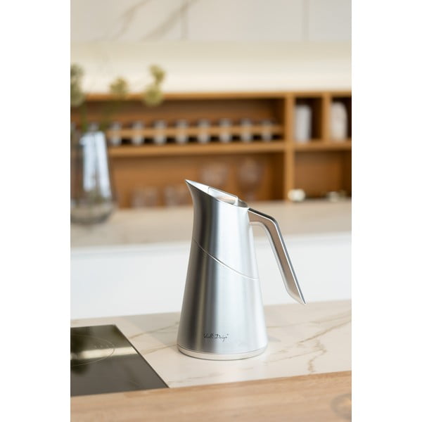 Matt hõbedane termos 1 l Soho - Vialli Design-image-4