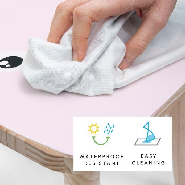 Laste tool on valmistatud täispuidust mändist Rose Bunny - Little Nice Things-image-2