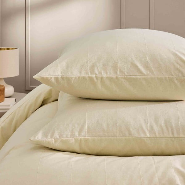 Elevandiluu värvi kaheinimese/ülipikk voodipesu 240x220 cm Linella - douceur d'intérieur-image-3