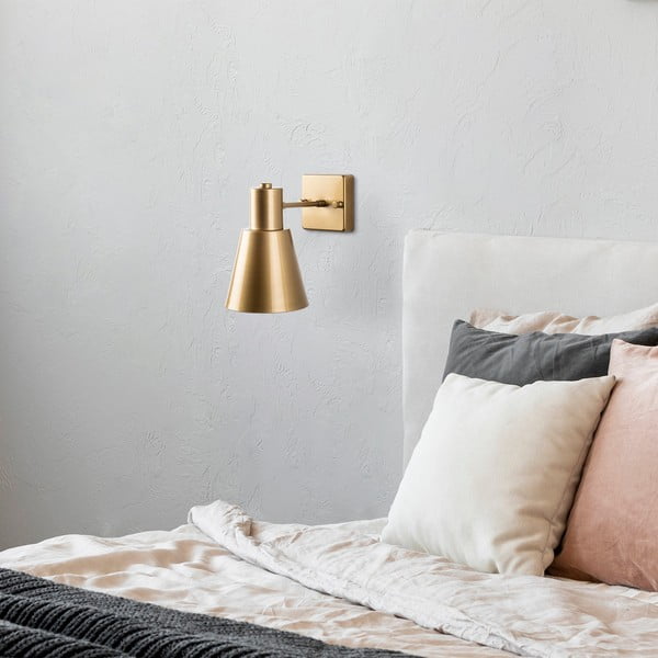 Kuldne seinavalgusti ø 14 cm Funnel - Opviq lights-image-2