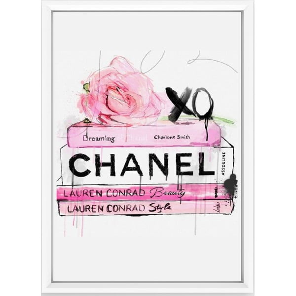 Plakat 20x30 cm Books Chanel - Piacenza Art