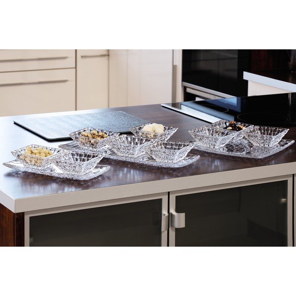 2 kristallklaasist kausi ja serveerimistaldriku komplekt Bossa Nova - Nachtmann-image-1