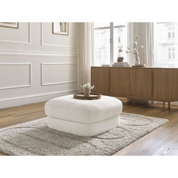 Valge bukleekangast tumba Leonore - Bobochic Paris-image-3