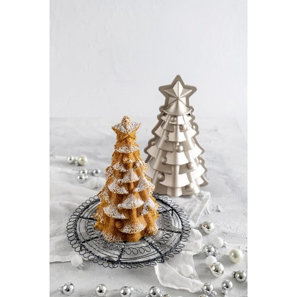 Beež alumiiniumist küpsetusvorm , 16 x 26 cm White Christmas Baking - Dr. Oetker-image-1