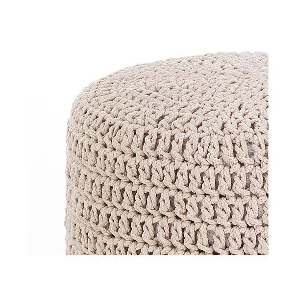 Krémový puf Tomasucci Choose, ø 40 cm-image-1