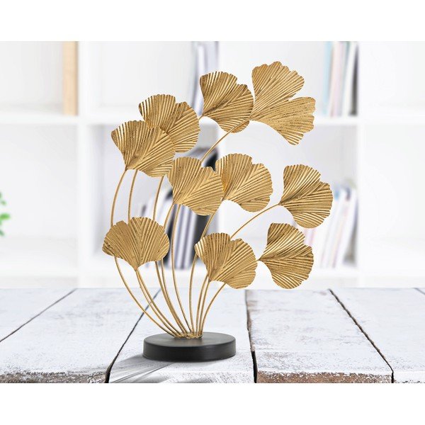 Metallist kuju kuldse kaunistusega Wind Leaf - Mauro Ferretti-image-1