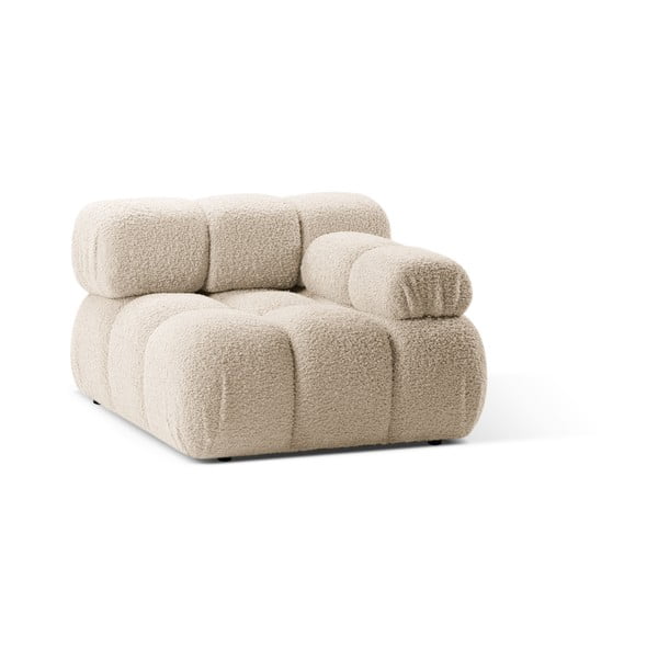 Beež bukleekangast diivanimoodul (parem nurk) Bellis - Micadoni Home-image-3