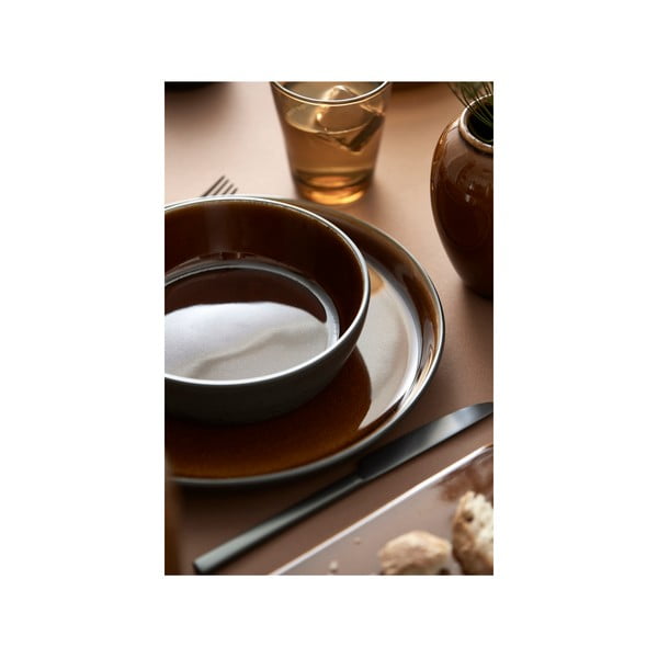 Pruun keraamiline taldrik ø 27 cm Mensa - Bitz-image-3