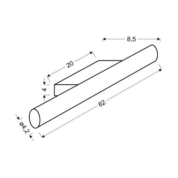 Valge LED seinavalgusti Universe - Candellux Lighting-image-2