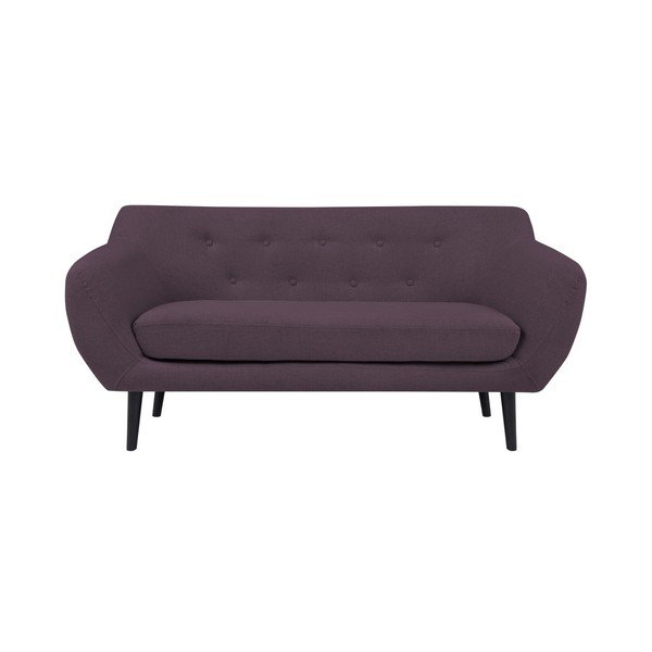 Fialová pohovka Mazzini Sofas Piemont, 158 cm-image-2