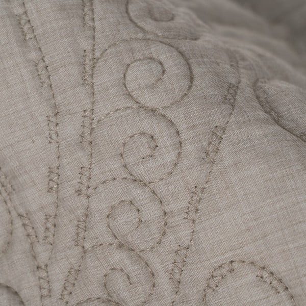 Taupe tepitud voodikate 180x260 cm - Ixia-image-3