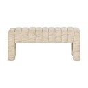 Beež polsterdatud pink buklee kangast Frex - WOOOD