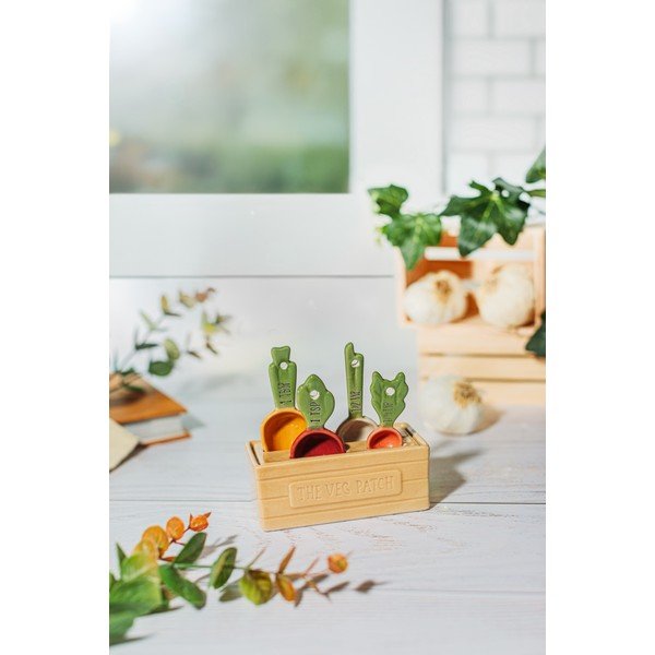 Keraamilised mõõtetopsid 4-osalise komplektiga Vegetable - Sass & Belle-image-1