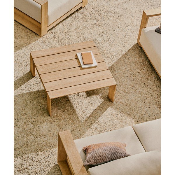 Aiakohvilaud täispuidust 82,5x82,5 cm Ambra - Kave Home-image-1