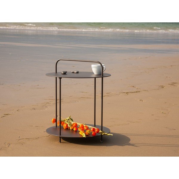 Metallist ümmargune aia hoiulaud ø 45 cm Plip - Ezeis-image-3