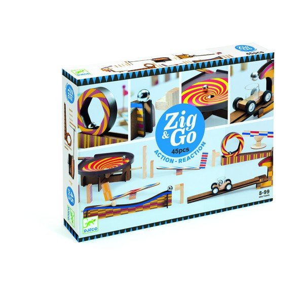 Laste puust rada Zig Go, 45 tk - Djeco-image-1