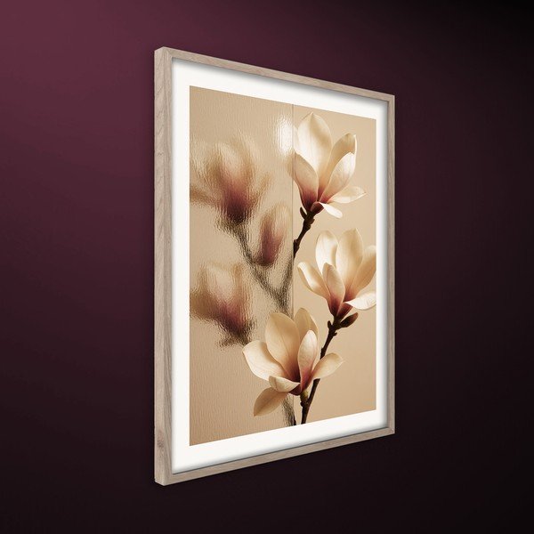 Trükitud pilt raamiga 50x70 cm Soft Magnolia - Styler-image-3