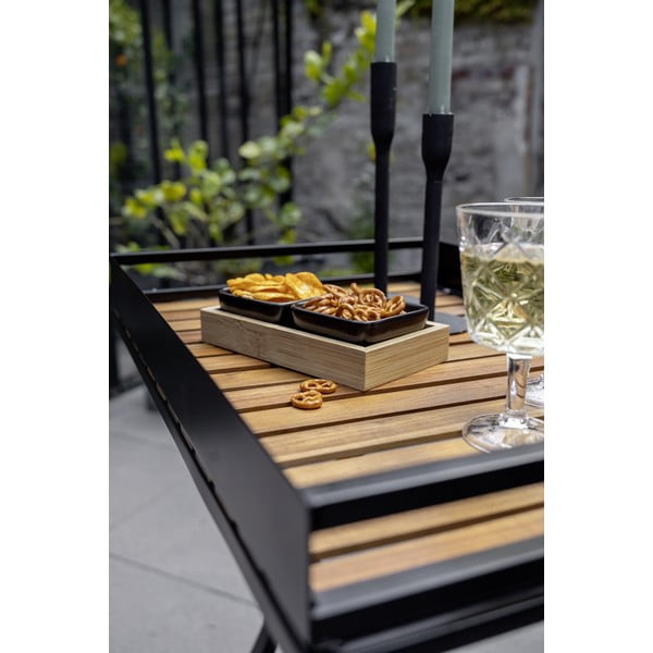 Mustad keraamilised serveerimisnõud 2 taldrikuga komplektis Elo - Wenko-image-1