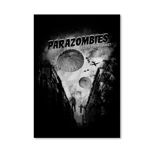 Plakát Parazombies od Florenta Bodart, 30x42 cm