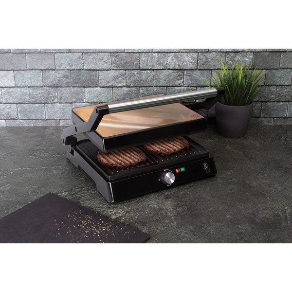 Kontaktgrill Rosegold Metallic Line - BerlingerHaus-image-4