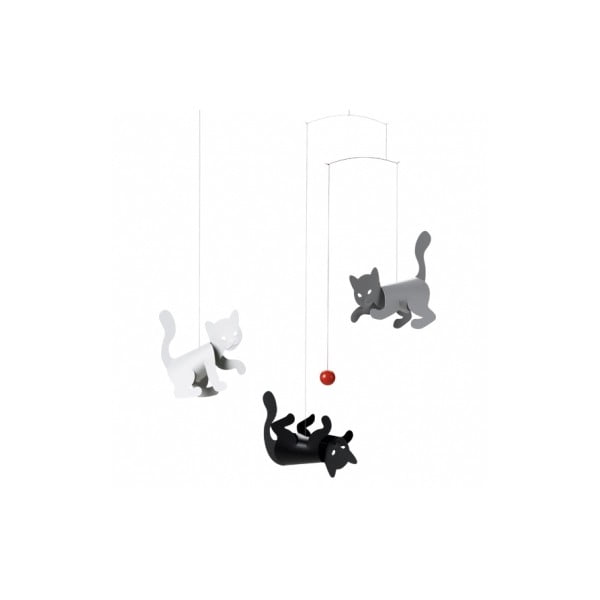 Závěsná mobilní dekorace Kitty Cats