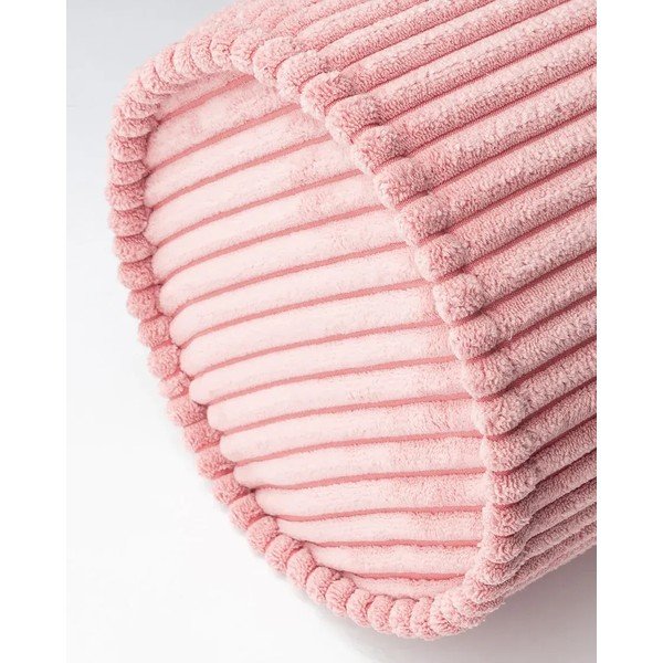 Roosa velvetist laste diivanipadi Roll - Wigiwama-image-4