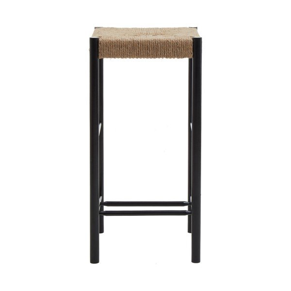 Must/naturaalsest pöögipuidust baaritool (istme kõrgus 72 cm) Bandar - Premier Housewares-image-2