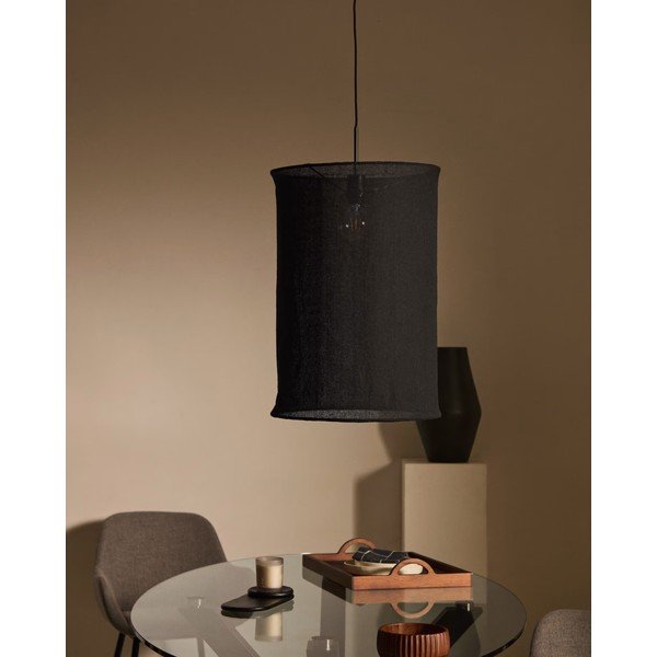 Must lambivari ø 40 cm Mariela - Kave Home-image-1