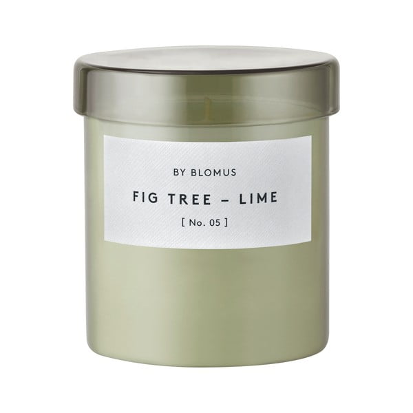 Lõhnastatud sojaküünal, põlemisaeg 45 h Valoa Fig Tree – Lime - Blomus