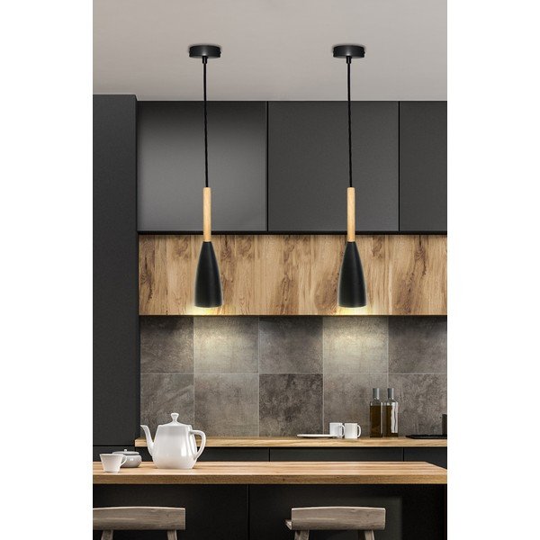 Rippvalgusti metallist varjuga ø 10 cm Trosa - Candellux Lighting-image-1