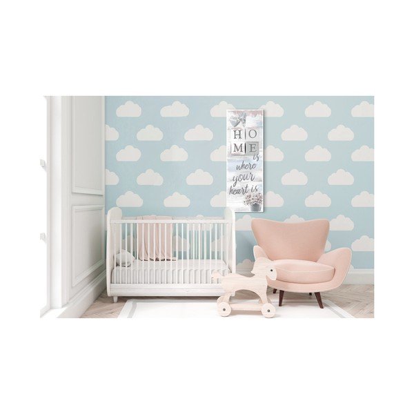 Lõuend Kodu, 27 x 75 cm Shabby - Styler-image-1