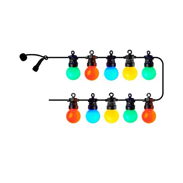 Valguskett pirnide arv 10 tk pikkus 300 cm Lucas Multi – Sirius