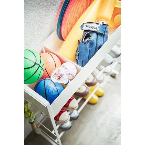 Valge metallist laste kingariiul 74,5x74,5x22 cm Tower – YAMAZAKI-image-1