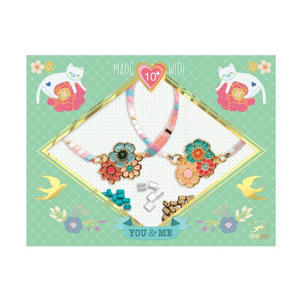 Ehete valmistamise komplekt Tila and Flowers – Djeco-image-1