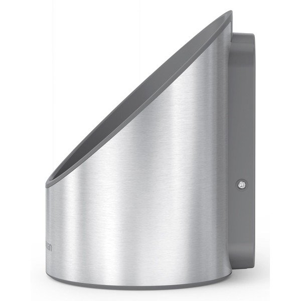 Kuldne teras seebidosaatori hoidik seinalekinnituv/automaatne 266 ml – simplehuman-image-2