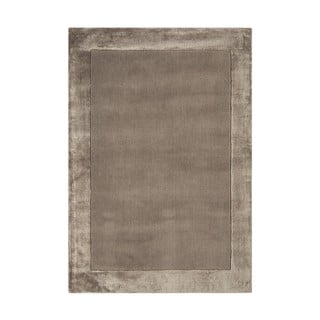 Pruun käsitsi kootud villaseguga vaip 80x150 cm Ascot - Asiatic Carpets