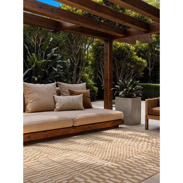 Kreemikas/naturaalne sise- ja välisvaip 120x170 cm Haringey Barkham - Ted Baker-image-1