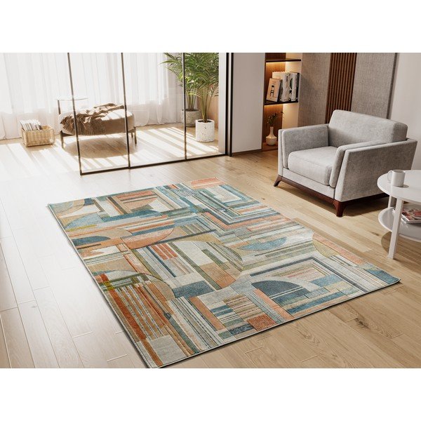 Viskoosist vaip 200x290 cm Bleik - Universal-image-1