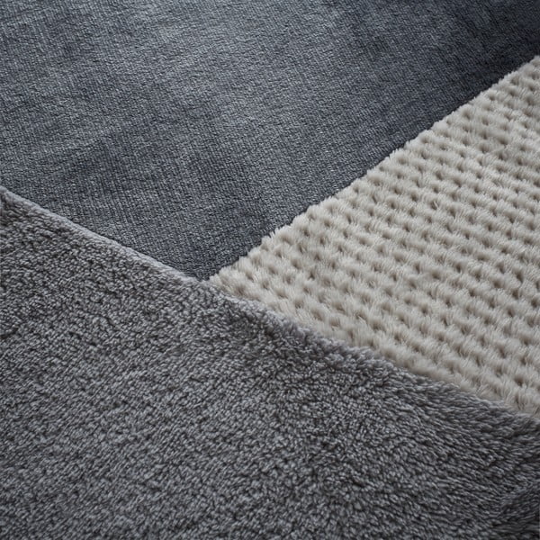 Hall mikroplüüsist kahekohaline voodipesu 200x200 cm Cosy - Catherine Lansfield-image-4