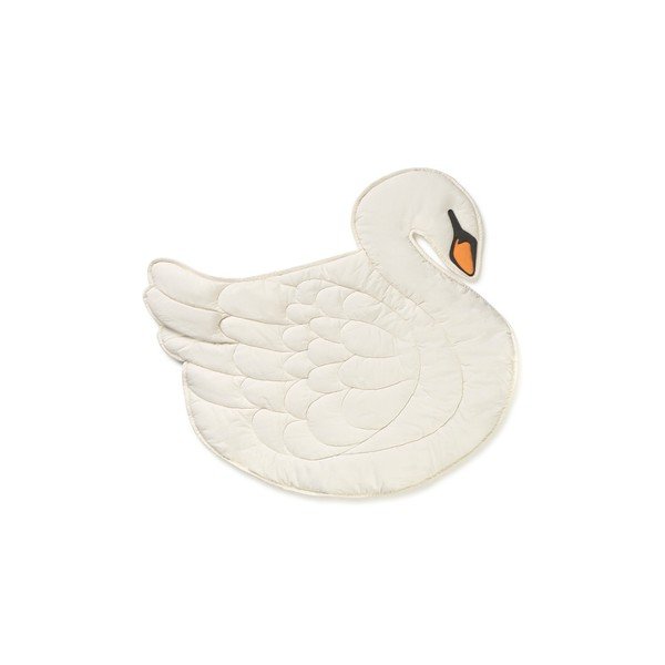 Kreem laste mängumatt 100x110 cm Swan - Lorena Canals