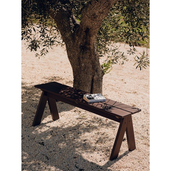 Tumepruun puidust aiapink Navo - noo.ma-image-1