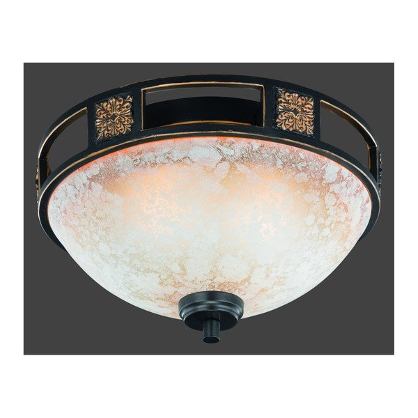 Must laevalgusti klaasist varjuga ø 33 cm Quinta - Trio-image-2