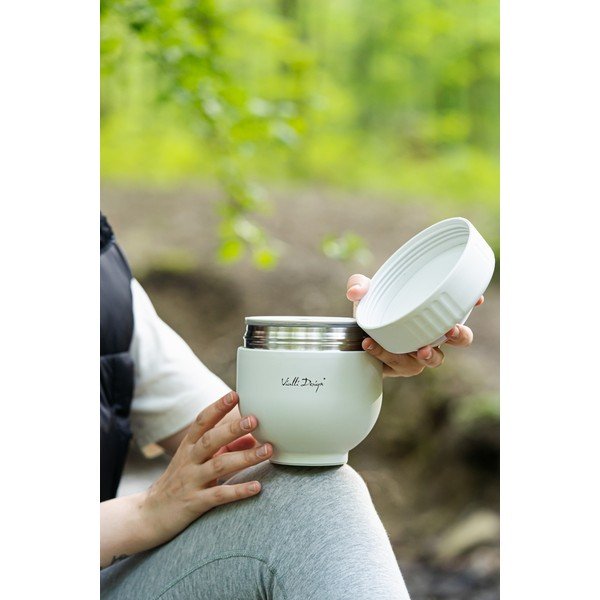 Valge roostevabast terasest toidutermos 680 ml Fuori - Vialli Design-image-1