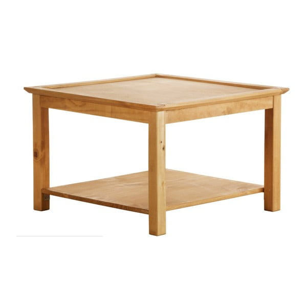 Konferenční stolek z masivního borovicového dřeva 13Casa Markus, 60 x 60 cm