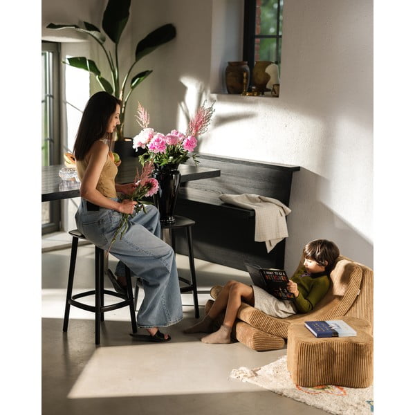 Pruun velvetist laste kott-tool Cloud - Wigiwama-image-4