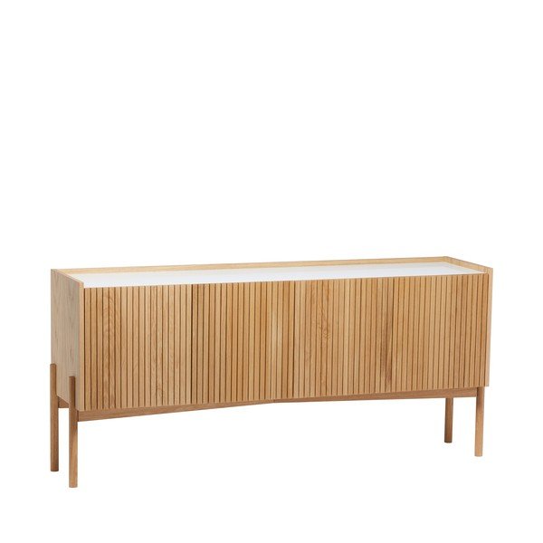 Tammespooniga madal kummut 177x42 cm Bottrup - Woodman-image-1