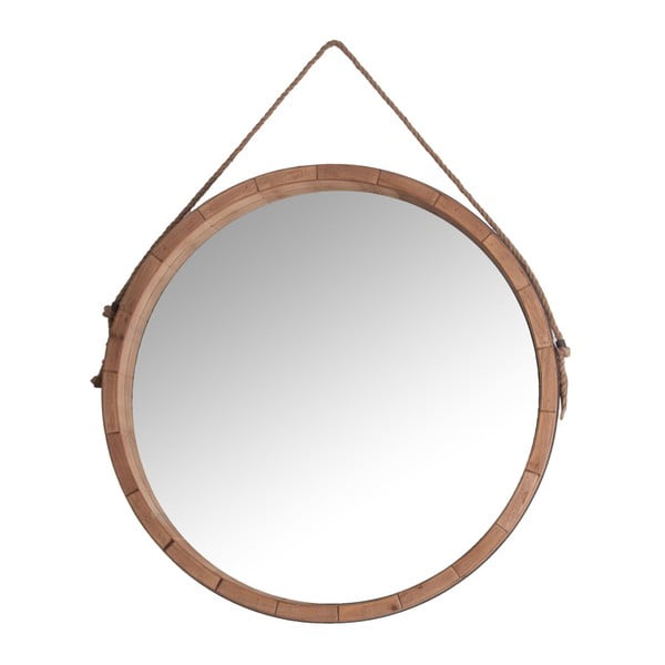 Nástěnné zrcadlo s rámem z jedlového dřeva VICAL HOME Debby
